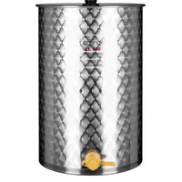 Tanque de acero inoxidable de capacidad variable Sencillos - Hacer Vino