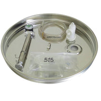 Tapa flotante para tanque de capacidad variable con bomba, Airlock - Hacer Vino