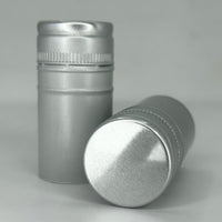 Hacer VinoTaparrosca Color Plata 30x50mm - Paquete 100 Pz - Hacer Vino