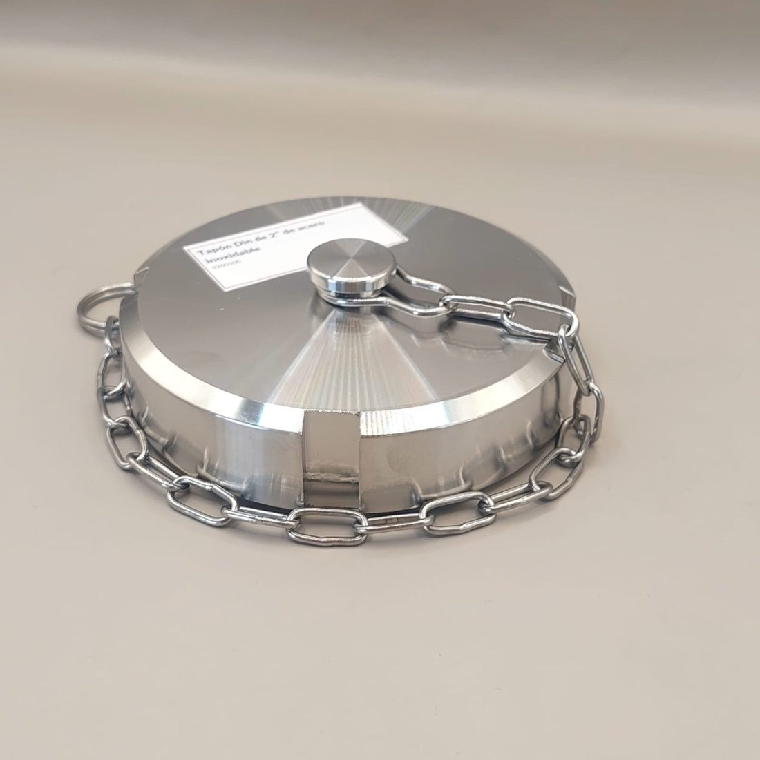 Tapón Din de 2" de acero inoxidable - Hacer Vino