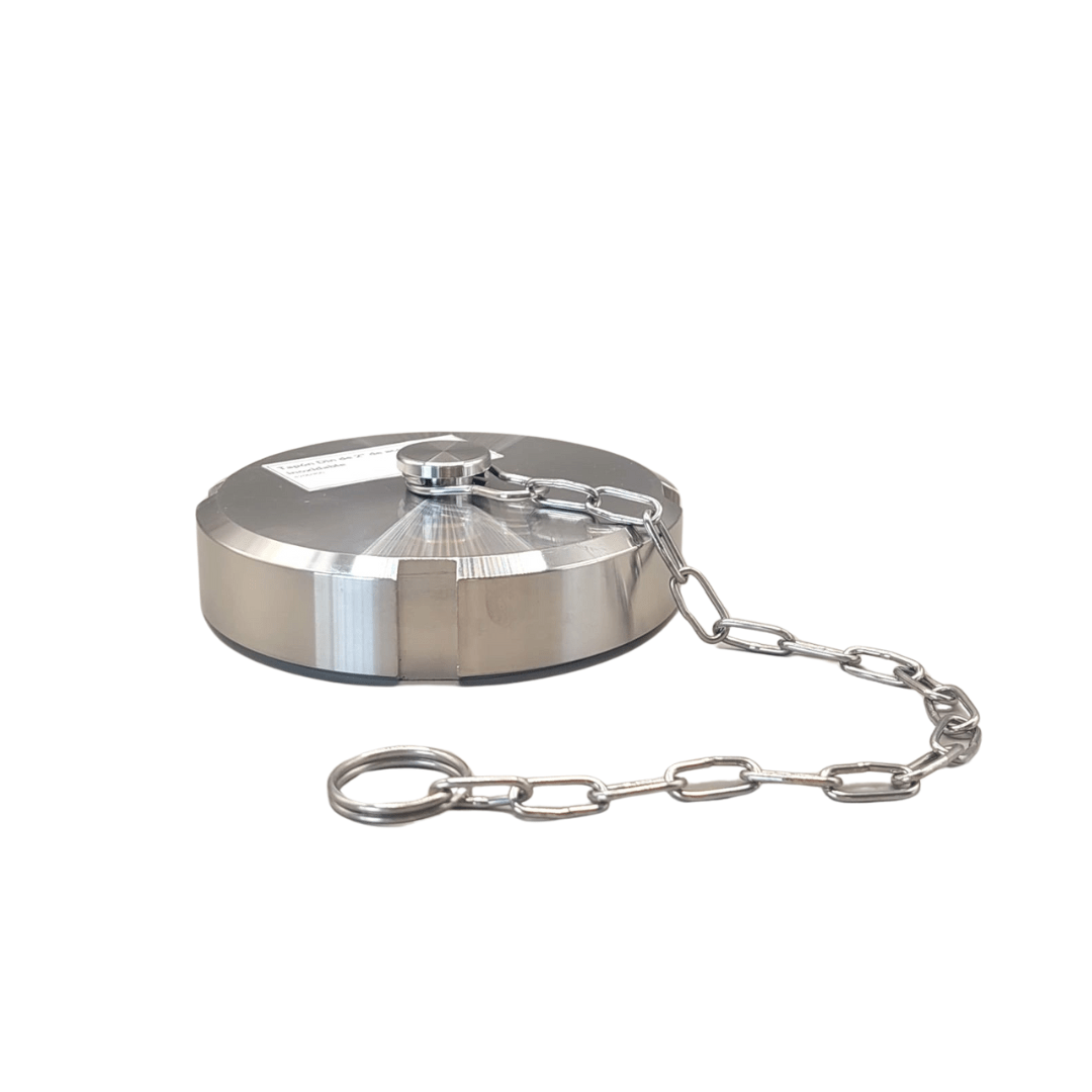 Tapón Din de 2" de acero inoxidable - Hacer Vino