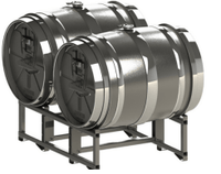 Barrica de Acero inoxidable Modern Cooperage 300 L - Hacer Vino