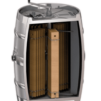 Barrica de Acero inoxidable Modern Cooperage 300 L - Hacer Vino
