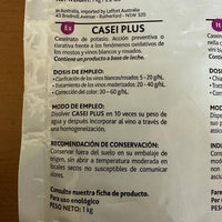 Caseinato de potasio - Casei Plus - Hacer Vino