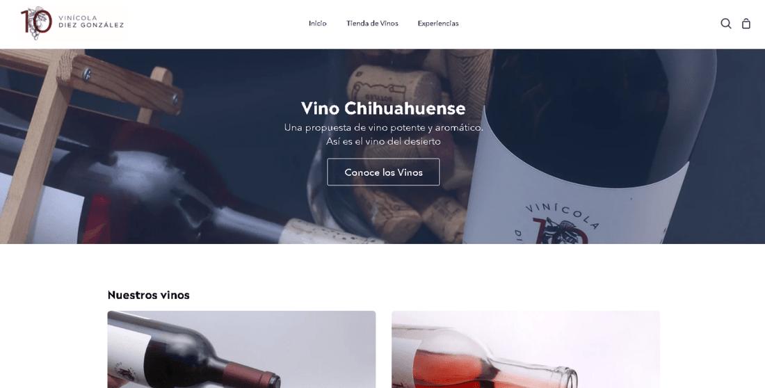 Página Web para tu vinícola - Hacer Vino