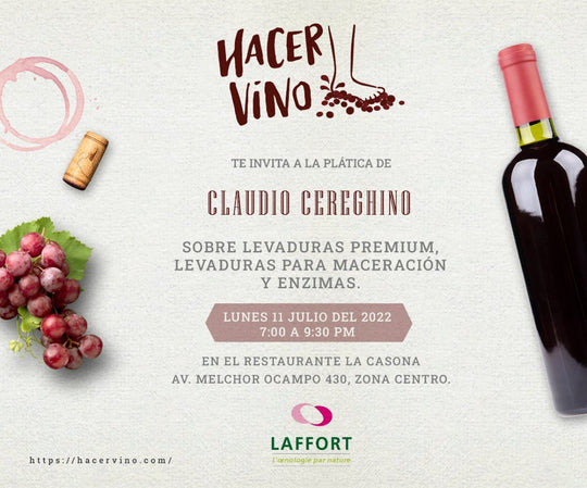 Plática sobre Levaduras Premium Laffort - Hacer Vino