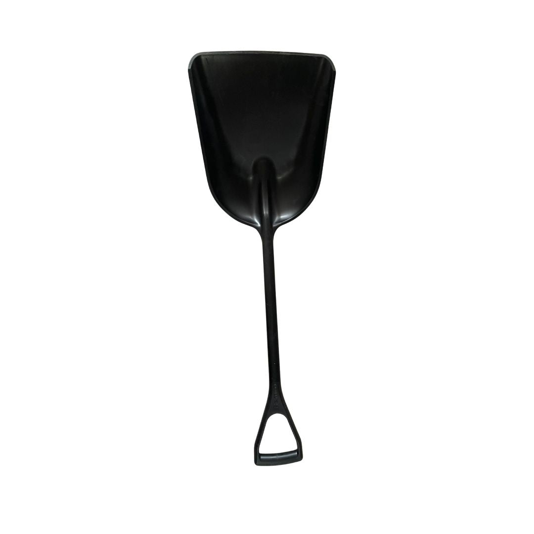 Detalle de Pala Remco de Plástico – Color Blanco – Uso Industrial y Alimentario para limpieza y sanitización en bodega