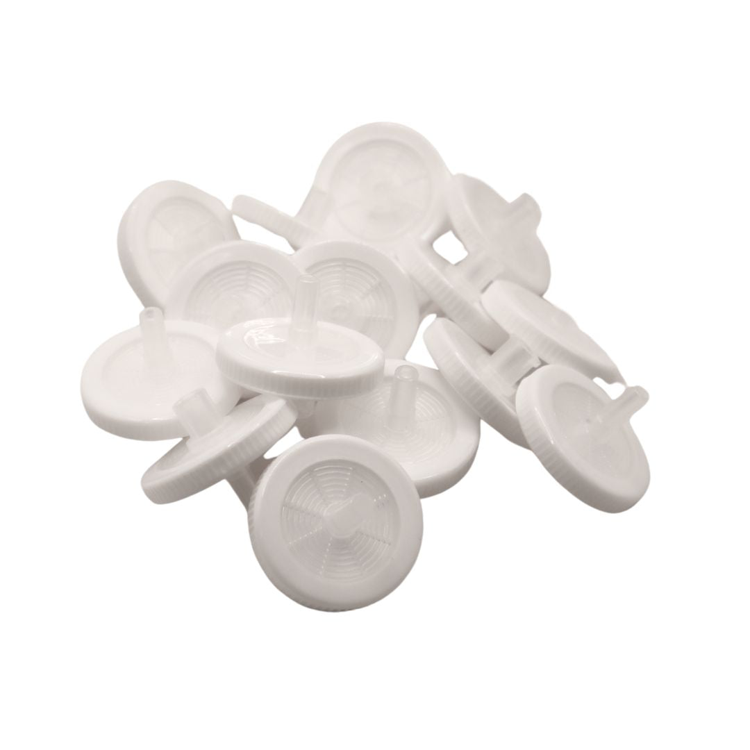 Filtro de Jeringa 25 mm – 100 Piezas por Paquete