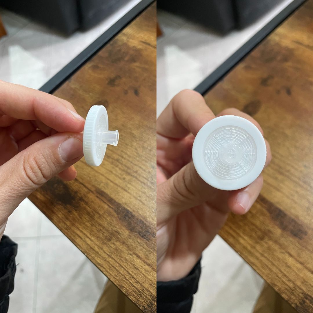 Filtro de Jeringa 25 mm – 100 Piezas por Paquete