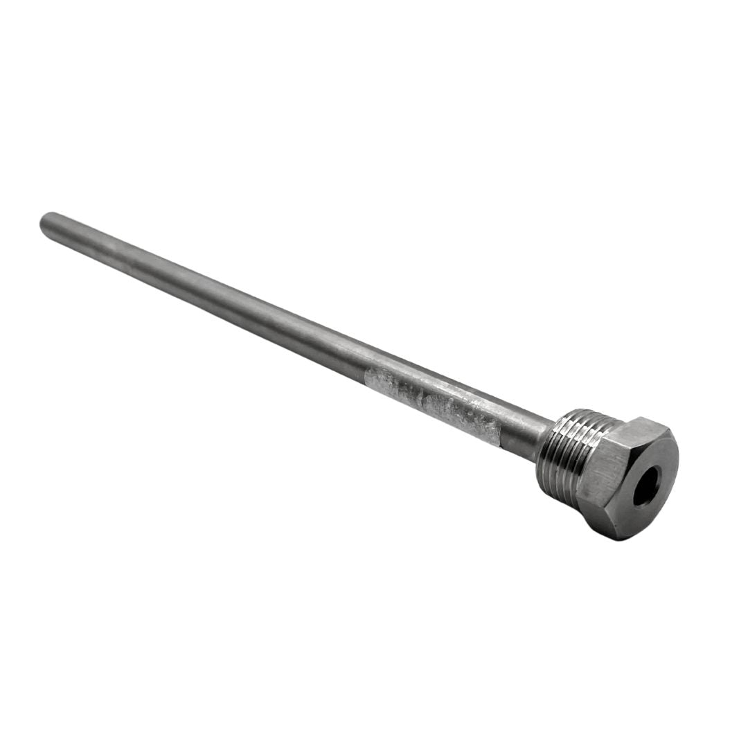 Sonda para termómetro de rosca NTP macho de 1/2"
