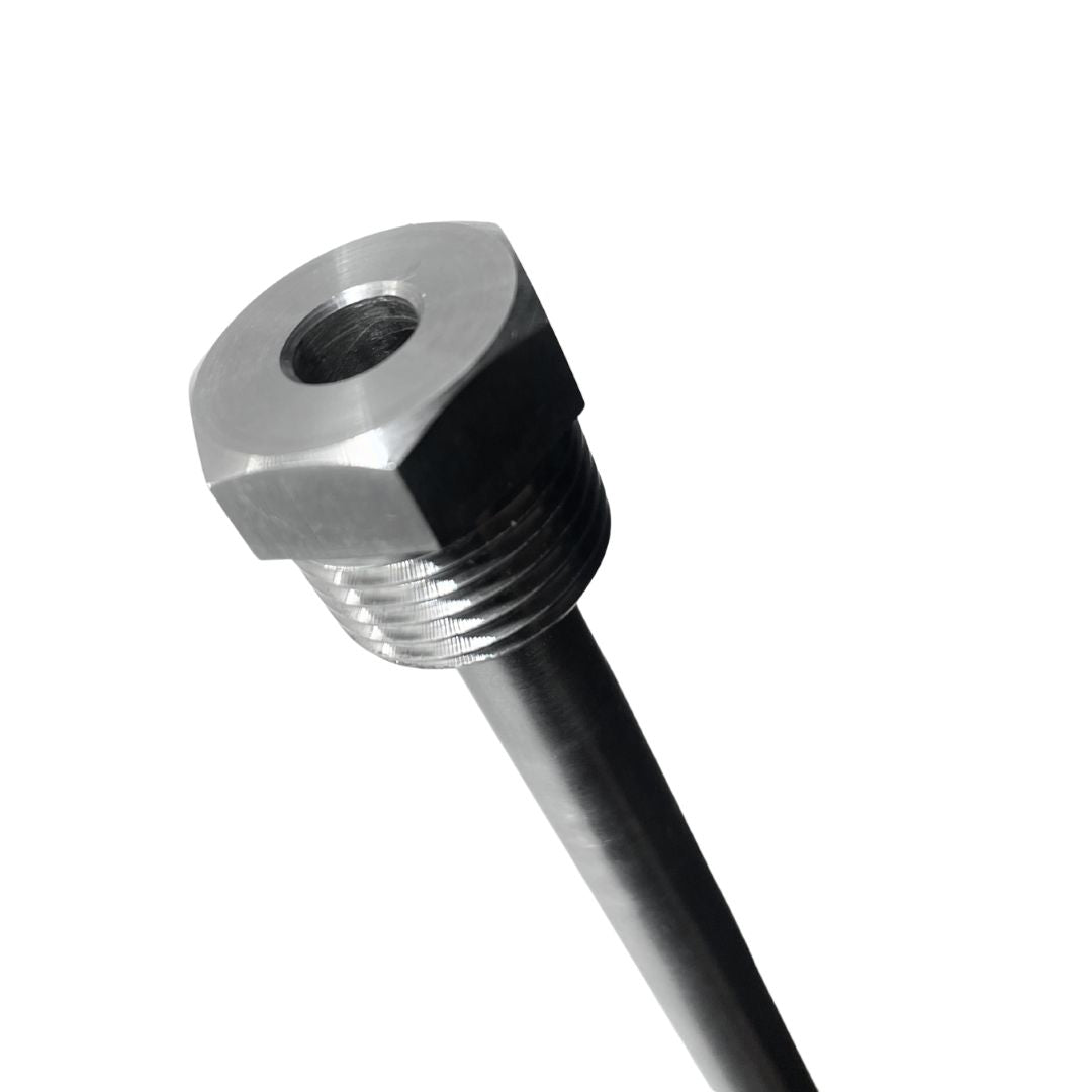 Sonda para termómetro de rosca NTP macho de 1/2"
