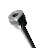 Sonda para termómetro de rosca NTP macho de 1/2"