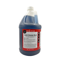 Limpiador Ácido #6 Five Star 1 Gal (3.78 L) | Nítrico/Fosfórico + Detergentes | Baja Espuma CO2 para ajuste de acidez en vino