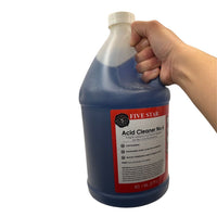 Limpiador Ácido #6 Five Star 1 Gal (3.78 L) | Nítrico/Fosfórico + Detergentes | Baja Espuma CO2 para ajuste de acidez en vino