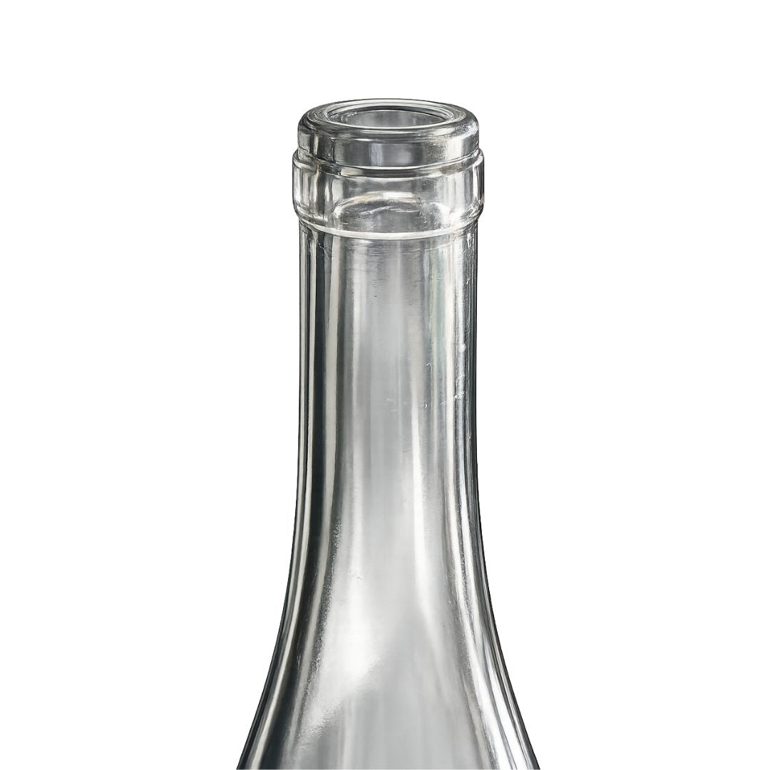 Detalle de Botella de vidrio ECOVA para vino espumoso 750 ml para embotellado de vino