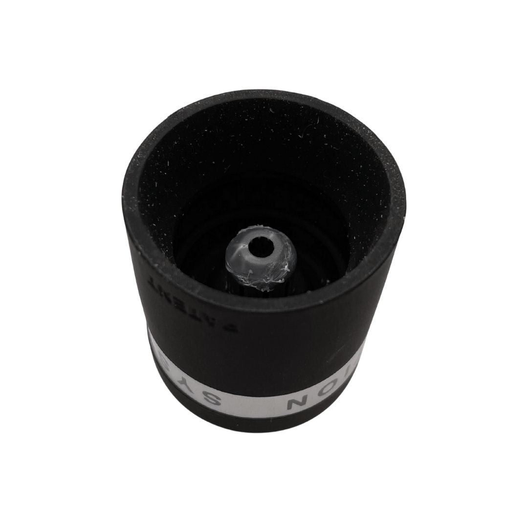 Detalle de Tapón antioxidante para vino Tech Black – Pulltex para protección del vino
