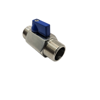 Valvula de esfera de acero inoxidable 3/4" NPT