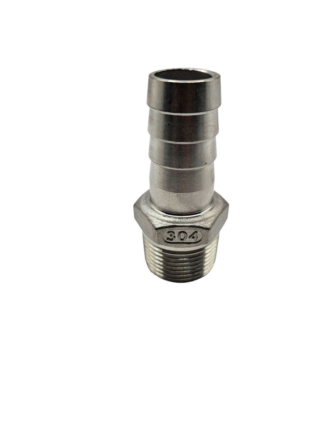 Adaptador espiga 3/4" a 3/4" NPT Acero Inoxidable