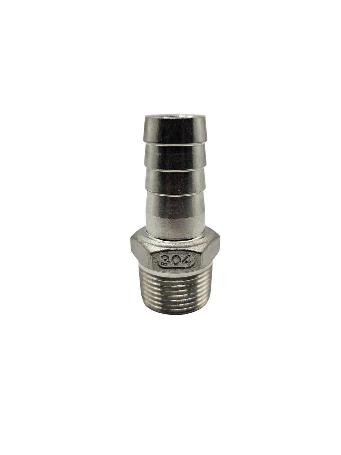 Adaptador espiga 3/4" a 3/4" NPT Acero Inoxidable
