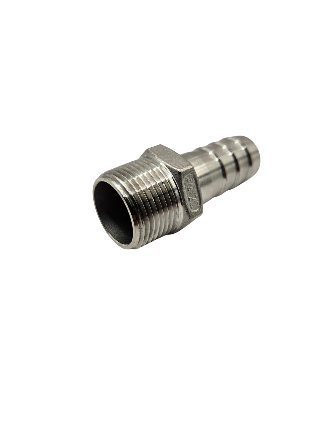 Adaptador espiga 3/4" a 3/4" NPT Acero Inoxidable