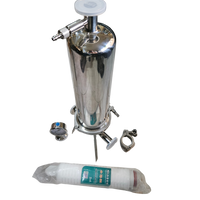 Filtro de microfiltración para embotellado housing para 1 filtro de 10" PN