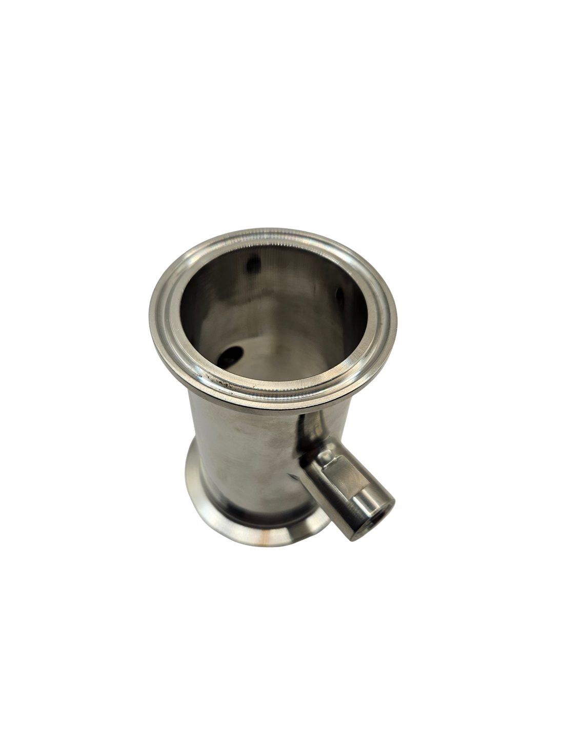 Inyector triclamp 2" con entrada de 1/4"