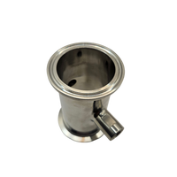 Inyector triclamp 2" con entrada de 1/4"