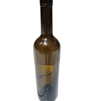 Botella de vidrio 750ml Insignia Alta Café - Caja con 12 piezas