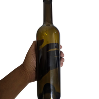 Botella de vidrio 750ml Insignia Alta Café - Caja con 12 piezas