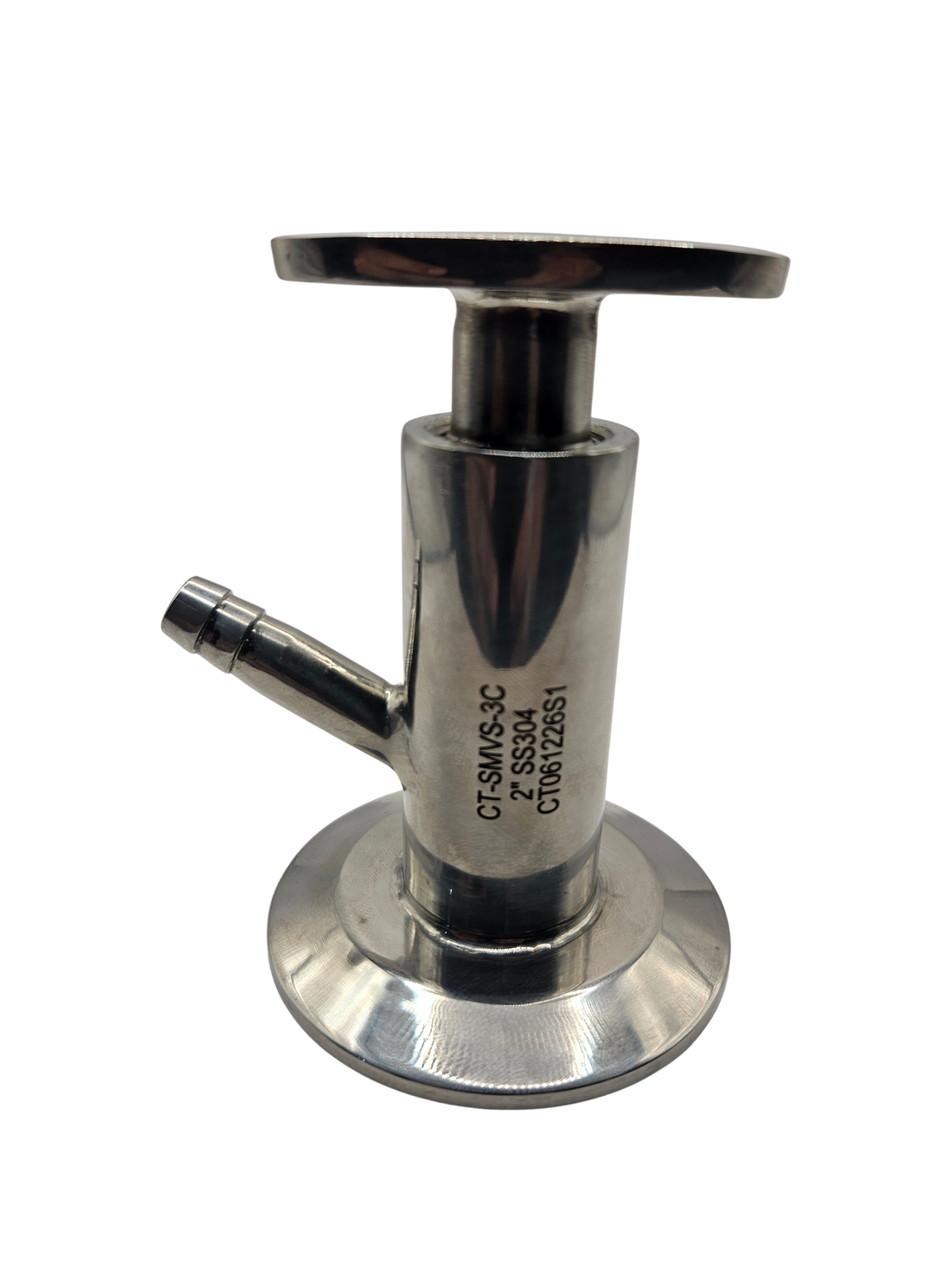 Válvula de muestreo Serie BSVW Triclamp de acero inoxidable