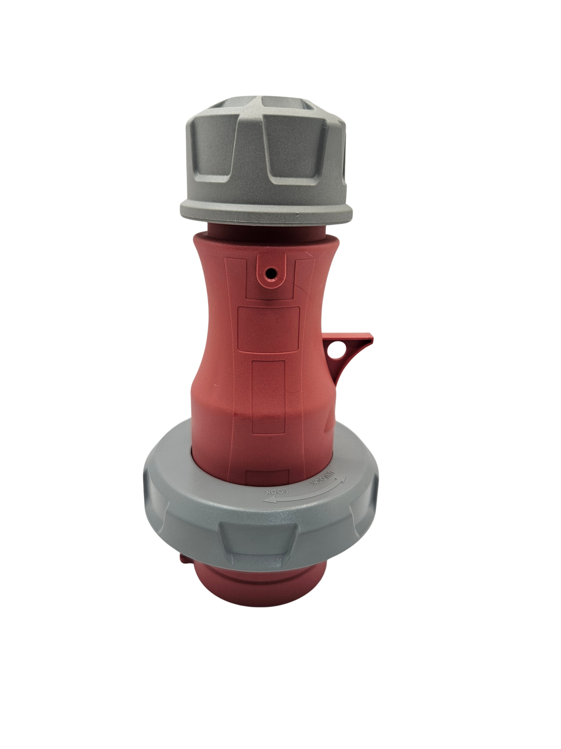 Clavija industrial JH294 IP67 3P+E 32A 400V AC Roja - Pines Macho