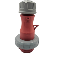 Clavija industrial JH294 IP67 3P+E 32A 400V AC Roja - Pines Macho
