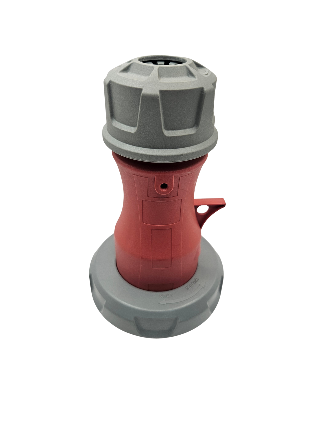 Clavija industrial JH294 IP67 3P+E 32A 400V AC Roja - Pines Macho