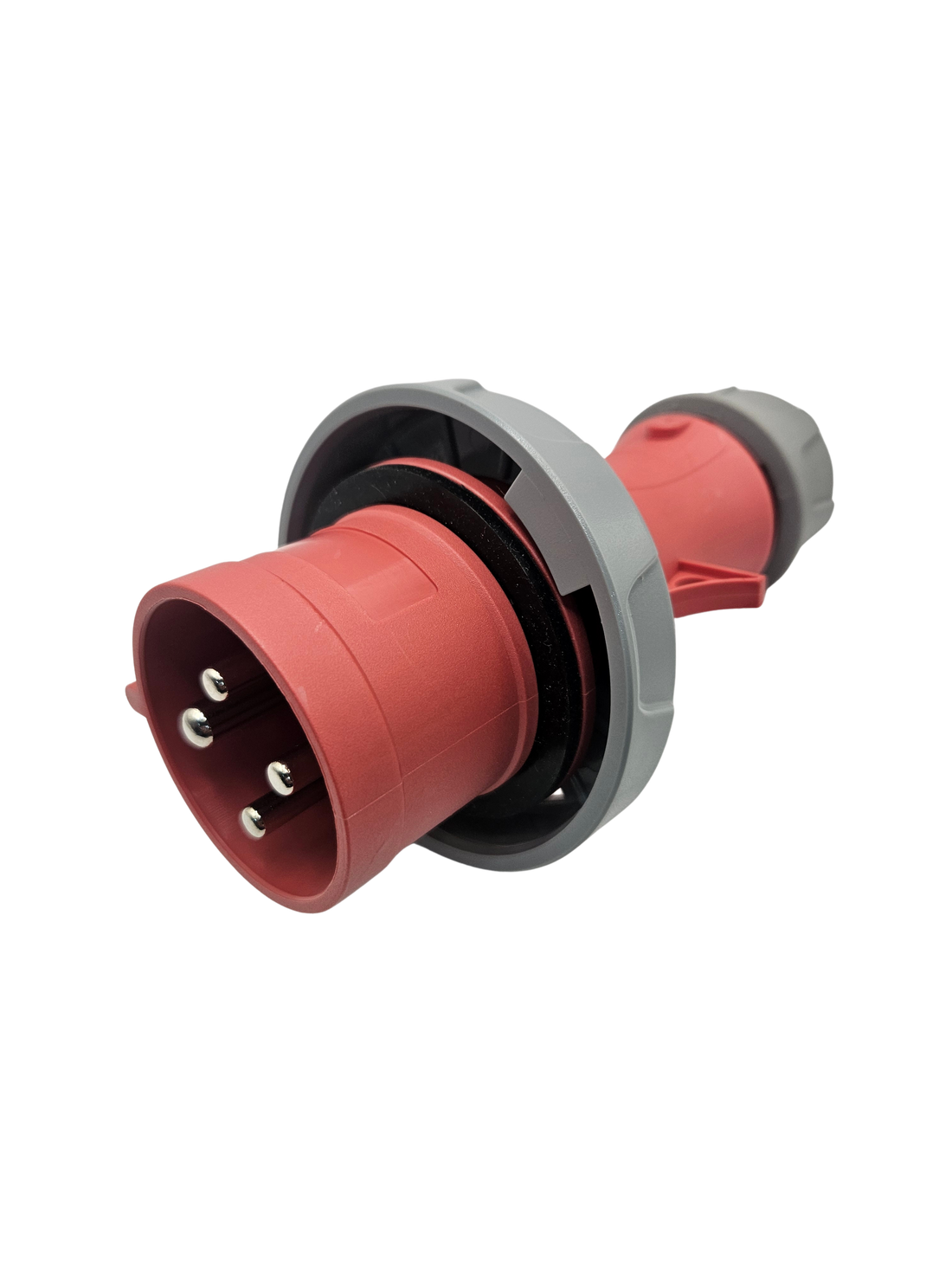 Clavija industrial JH294 IP67 3P+E 32A 400V AC Roja - Pines Macho