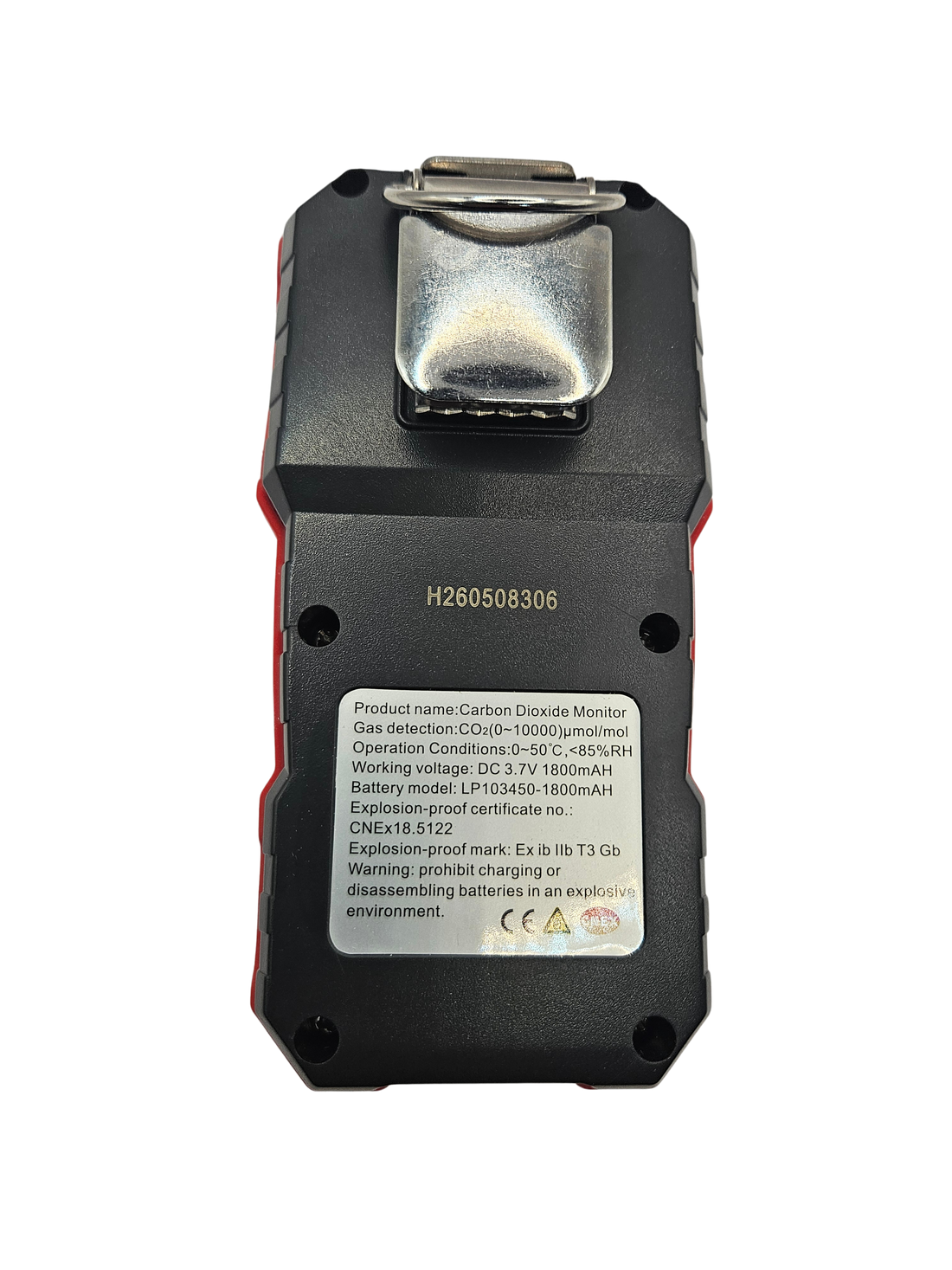 Medidor de dióxido de carbono GM8802
