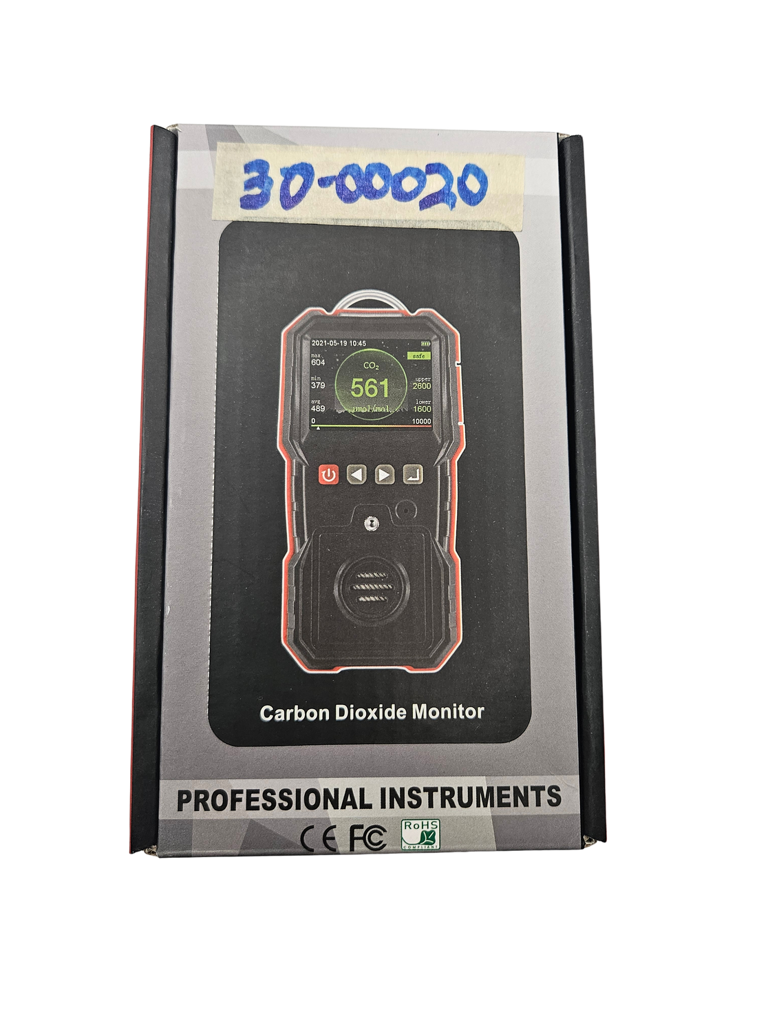 Medidor de dióxido de carbono GM8802