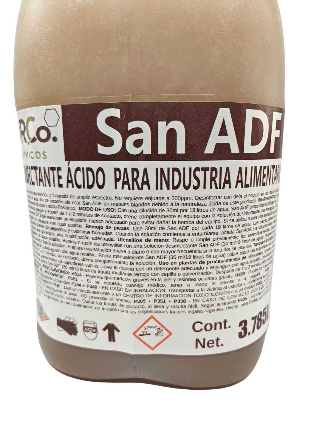 Desinfectante acido San ADF - 1 GALON