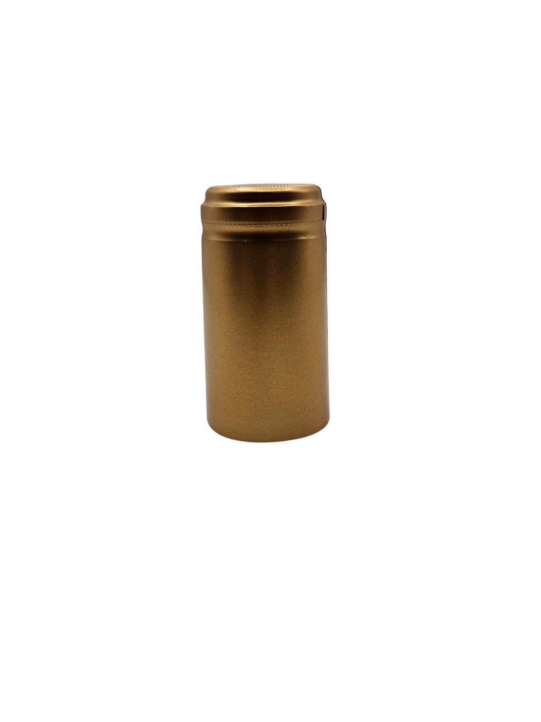 Cápsula PVC Color Oro / Dorado 29.5x60mm - Paquete de 100 pz
