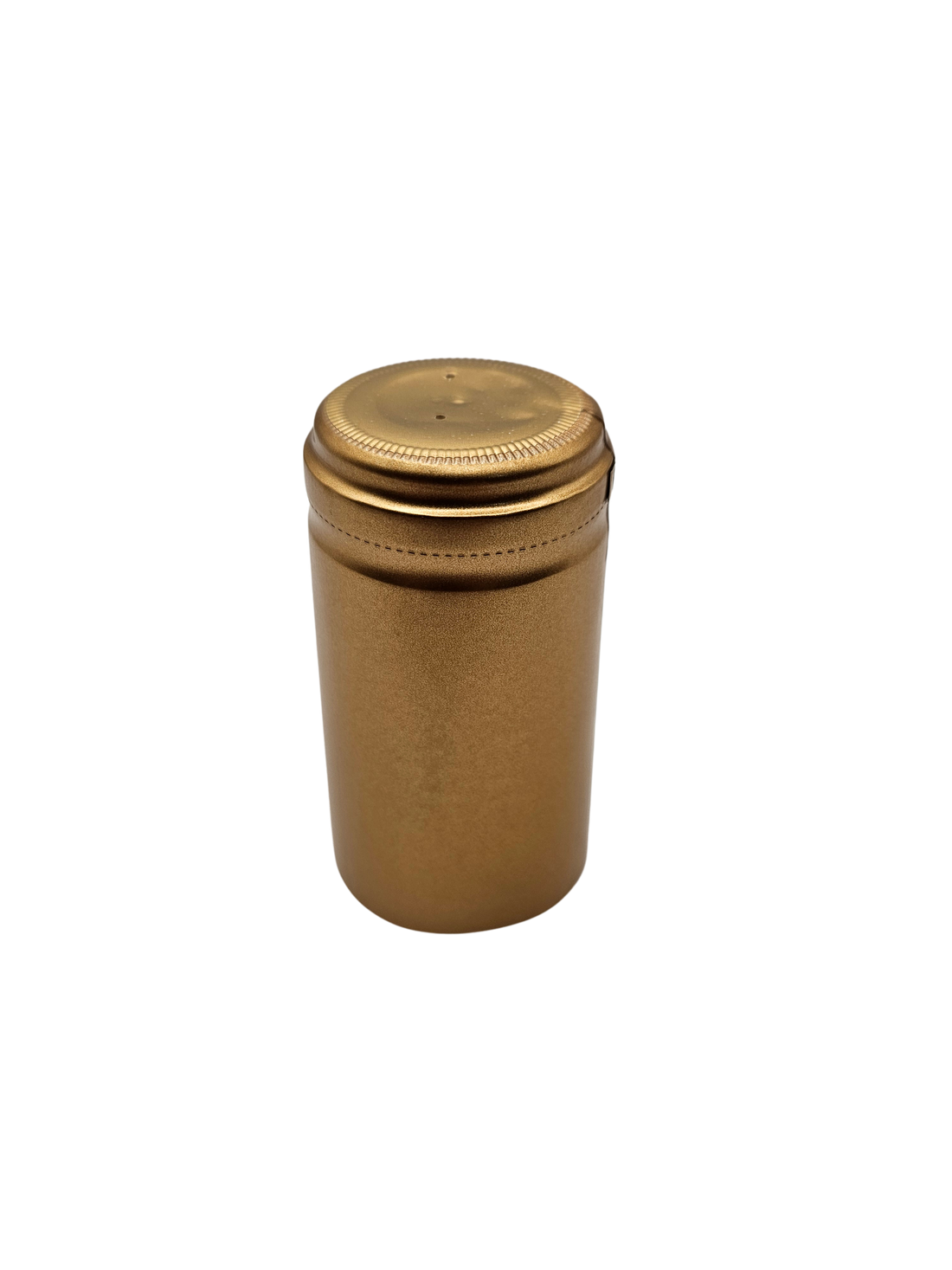 Cápsula PVC Color Oro / Dorado 29.5x60mm - Paquete de 100 pz