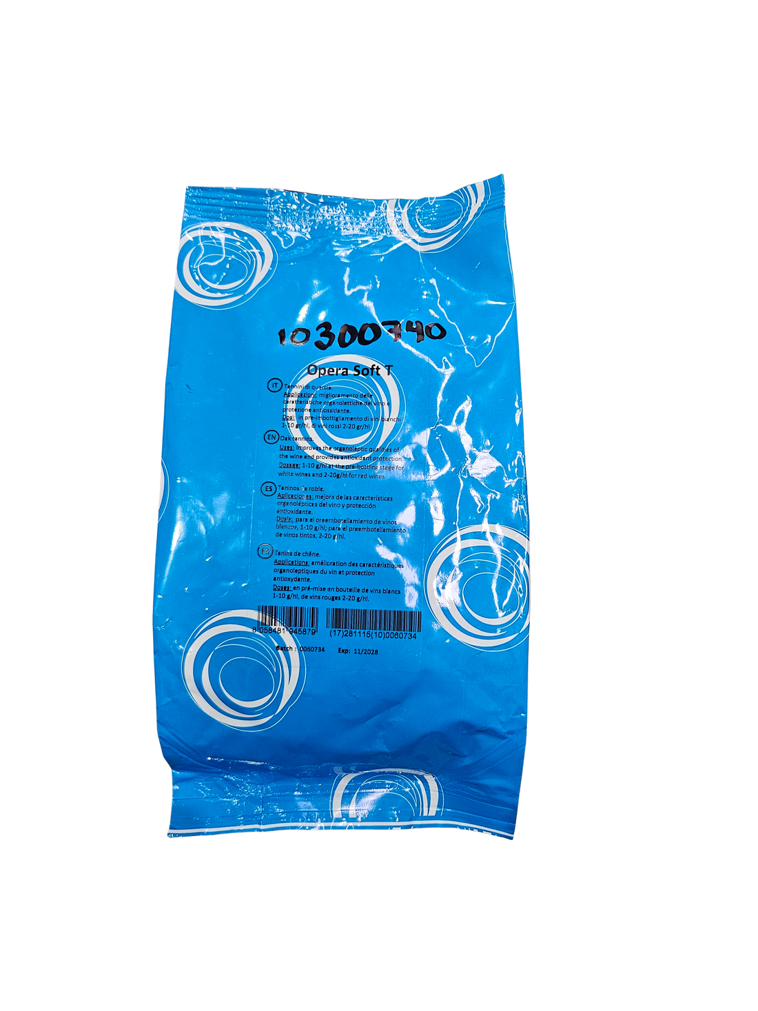 Tanino Suavizante Opera Soft T – Tanino de Semilla de Uva para Suavizar Astringencia - Perdomini IOC