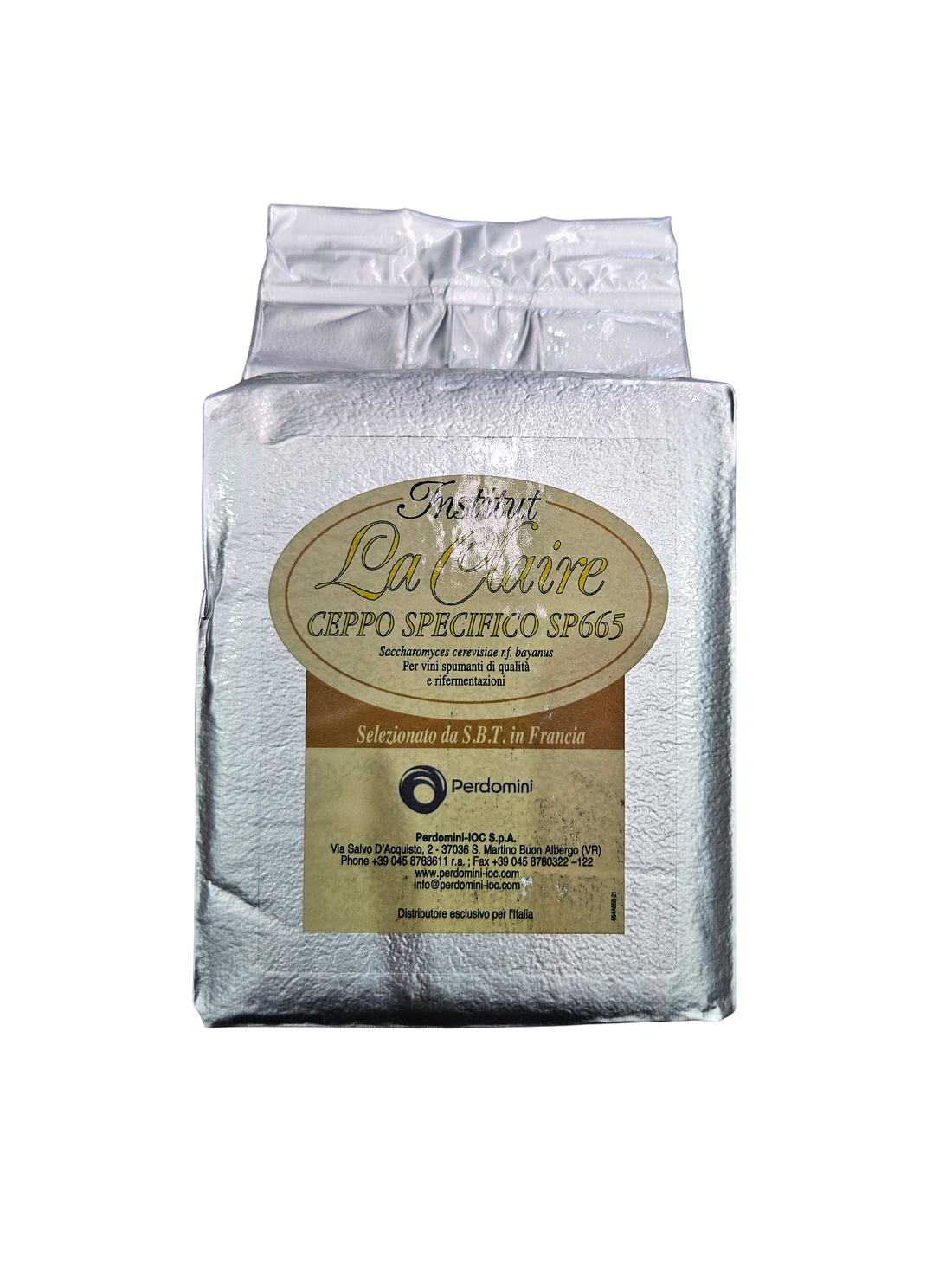 Levadura Seca Activa La Claire SP665 – Saccharomyces cerevisiae para Espumosos Charmat (500 g)
