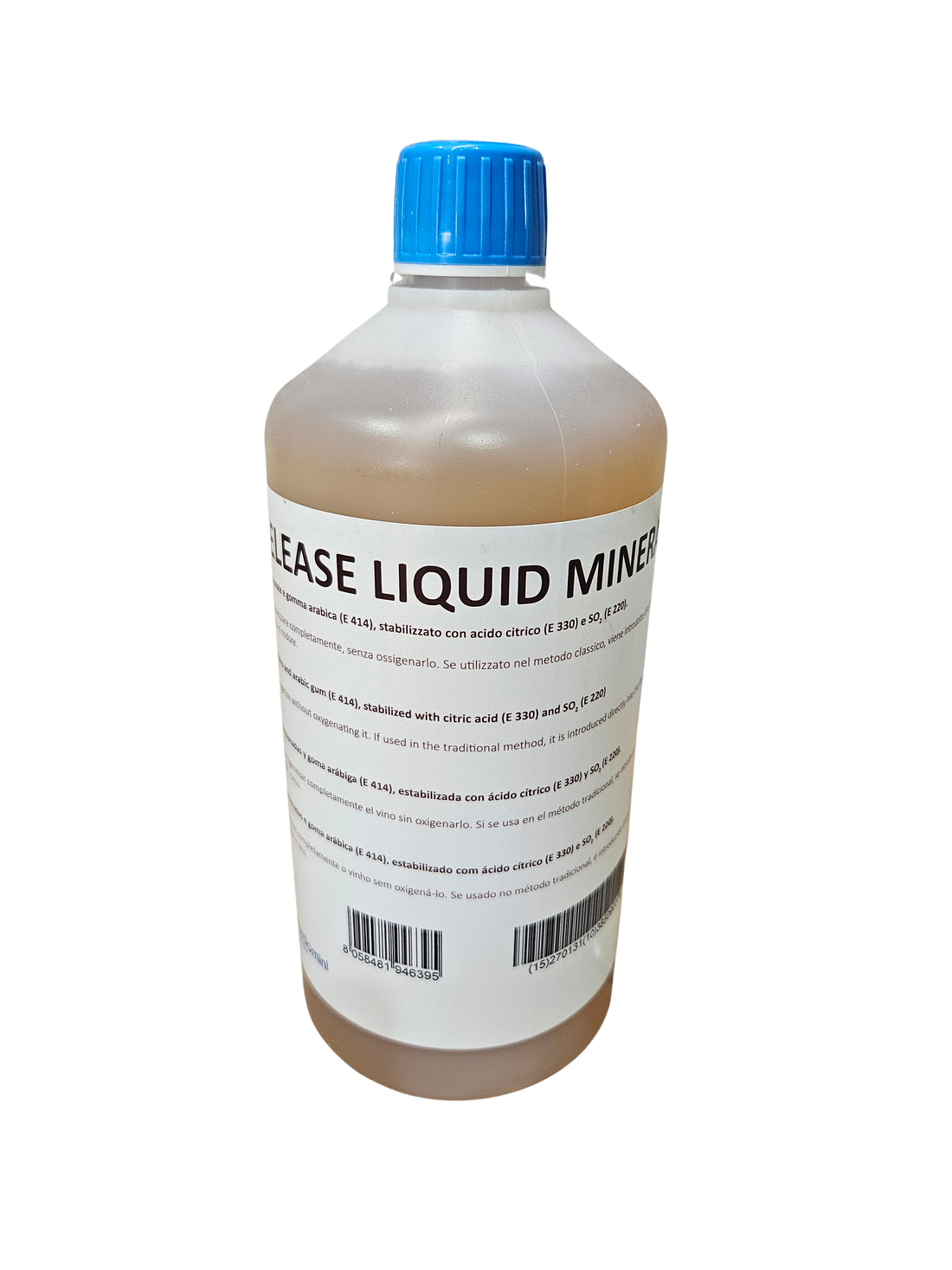 Agente de Removido Release Liquid Mineral – Polisacáridos con Minerales para Espumosos (1 L) - Perdomini IOC