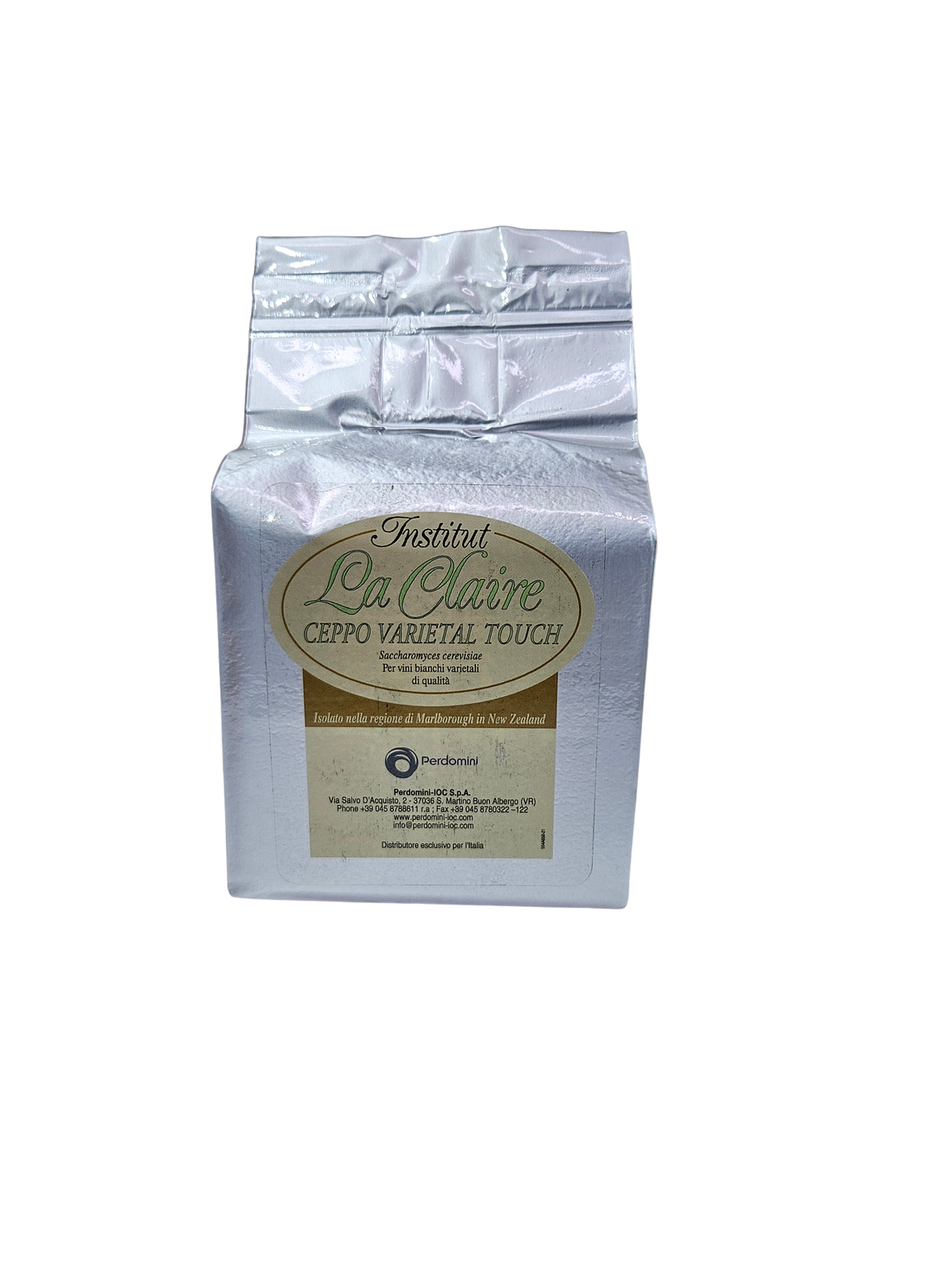 Levadura Seca Activa La Claire Varietal Touch – Saccharomyces cerevisiae para Expresión Varietal (500 g) - Perdomini IOC