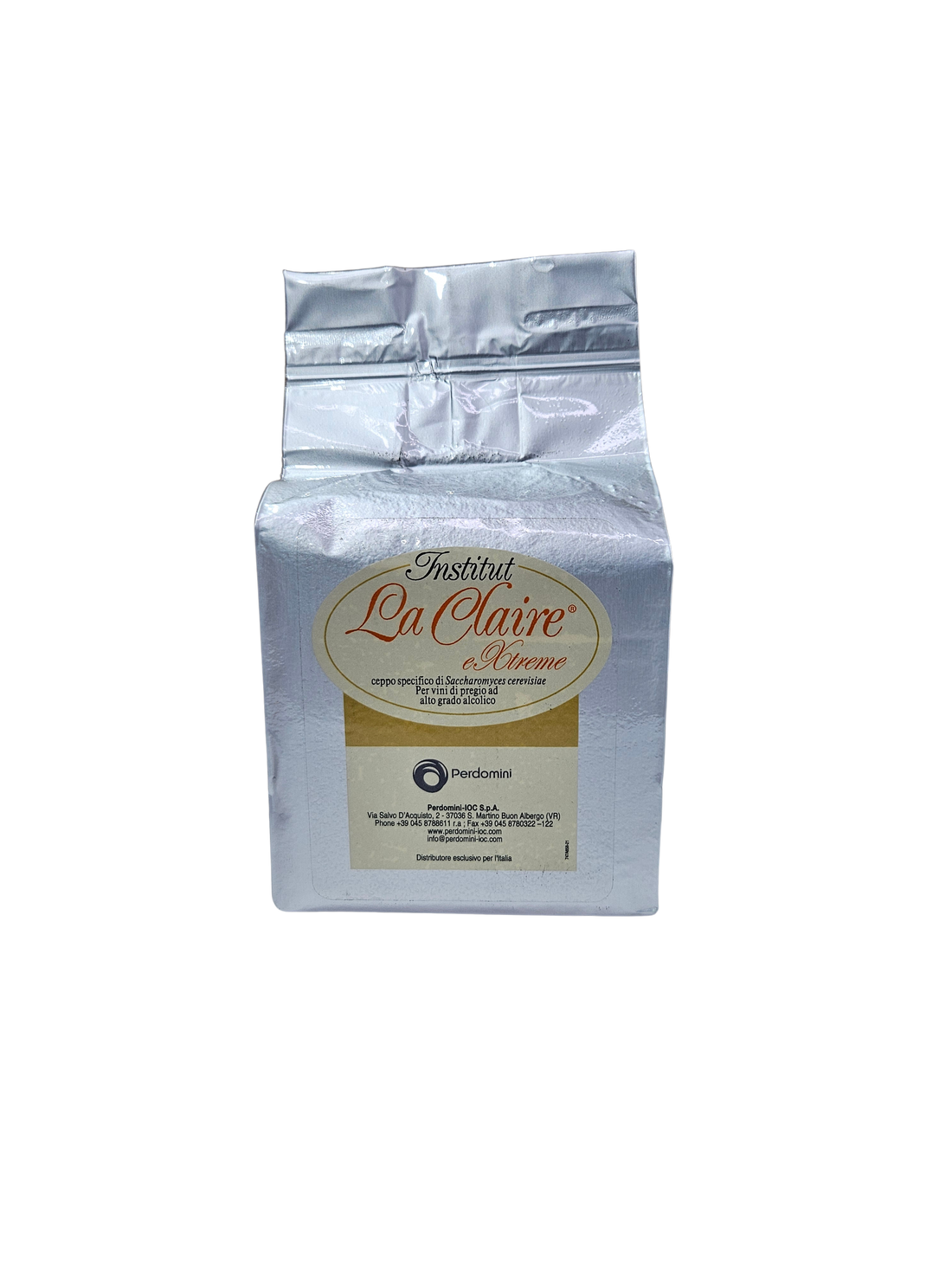 Levadura Seca Activa La Claire Extreme – Saccharomyces cerevisiae Alta Tolerancia al Alcohol (500 g) - Perdomini IOC