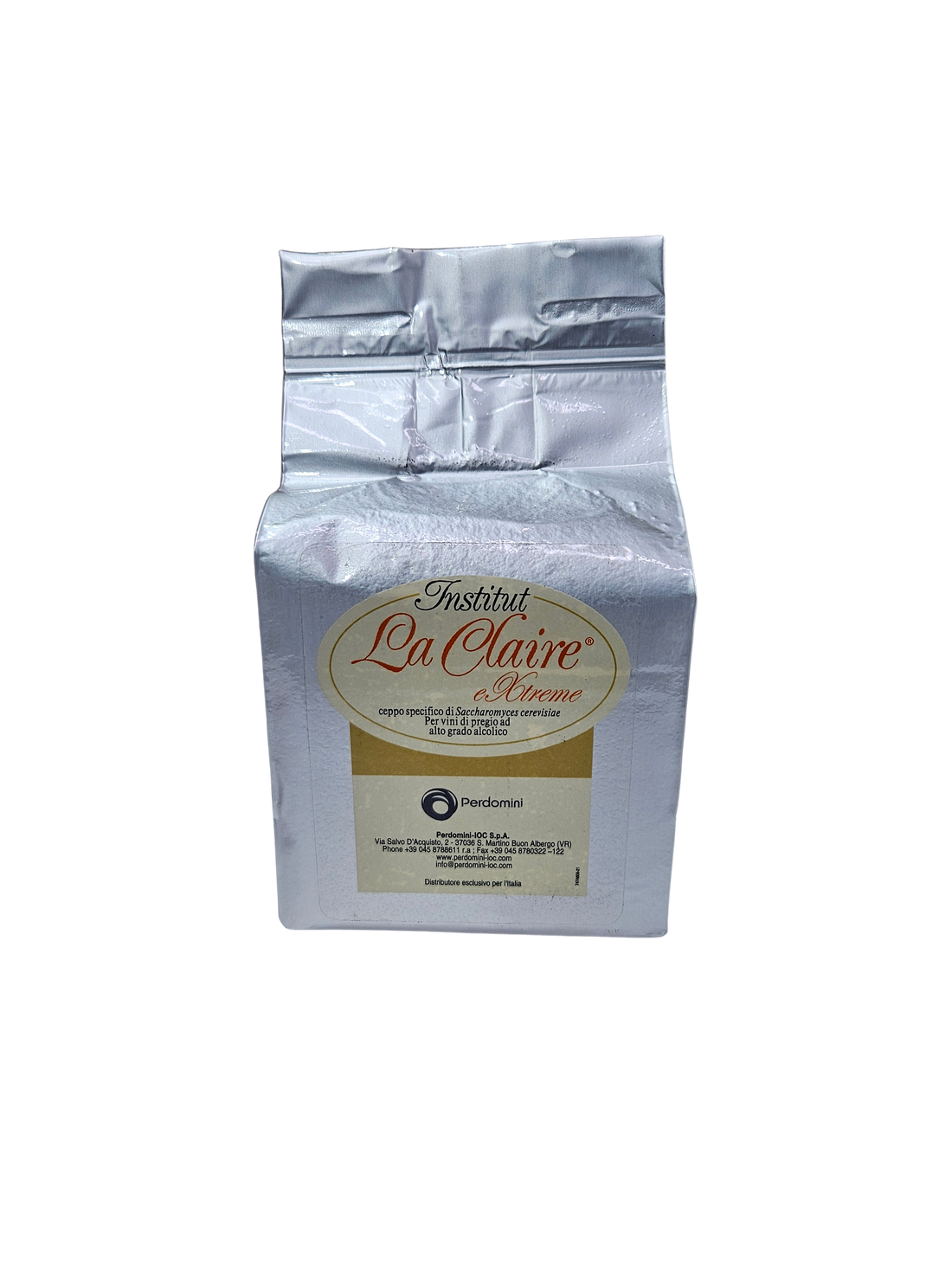 Levadura Seca Activa La Claire Extreme – Saccharomyces cerevisiae Alta Tolerancia al Alcohol (500 g) - Perdomini IOC