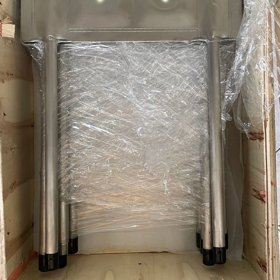 Detalle de Placa de Enfriamiento 0.4 x 1.5 m con Conexión 1/2" | Control de Temperatura para conexiones sanitarias en bodega