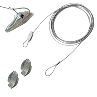 Cable de Unión de Poste a Ancla GPAKPLUS 3 – Kit con Cable de 3.5 m, Gripple N1 y Accesorios para trabajo en viñedo