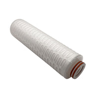 Cartucho plisado filtrante polipropileno 10" 1 Micras