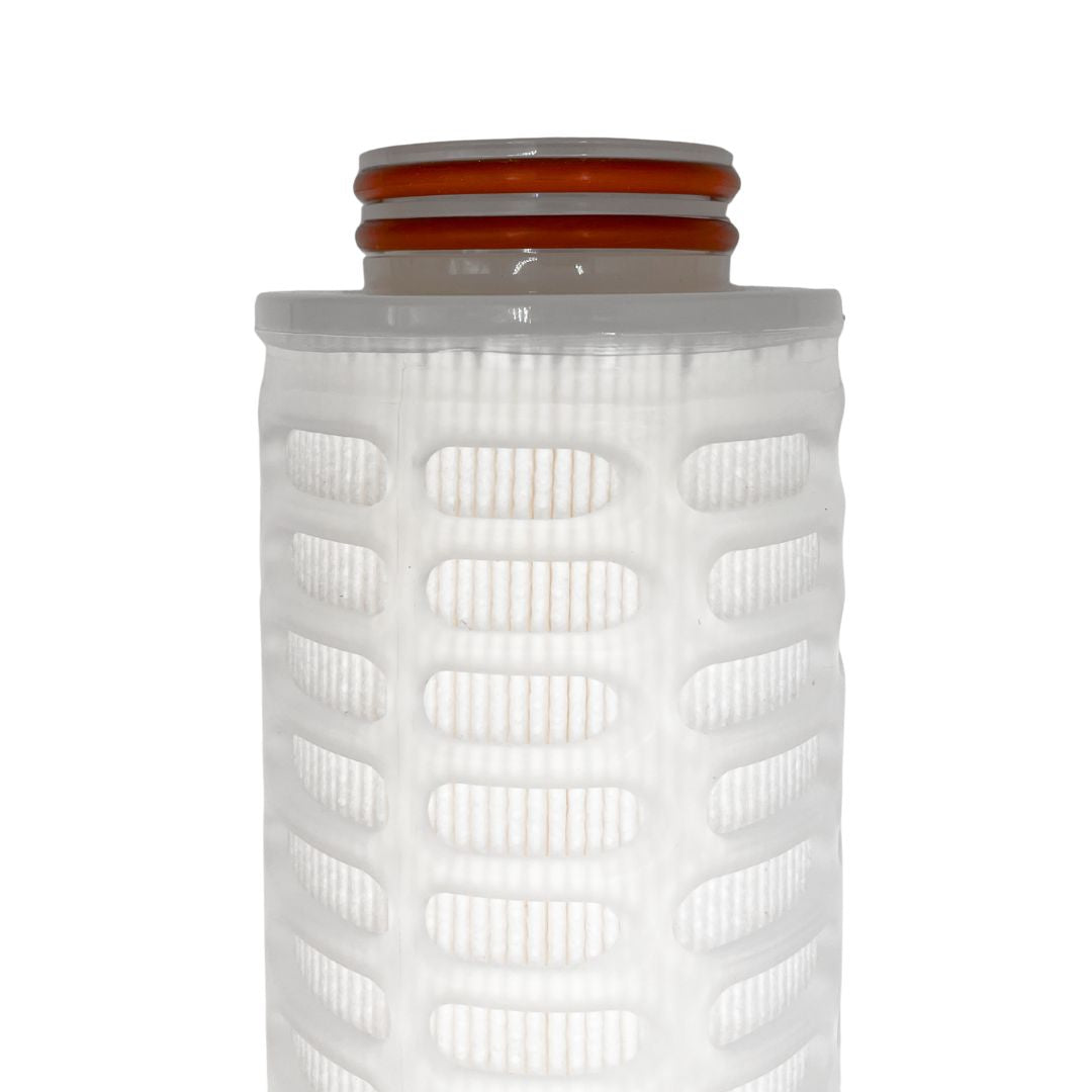 Cartucho plisado filtrante polipropileno 10" 1 Micras