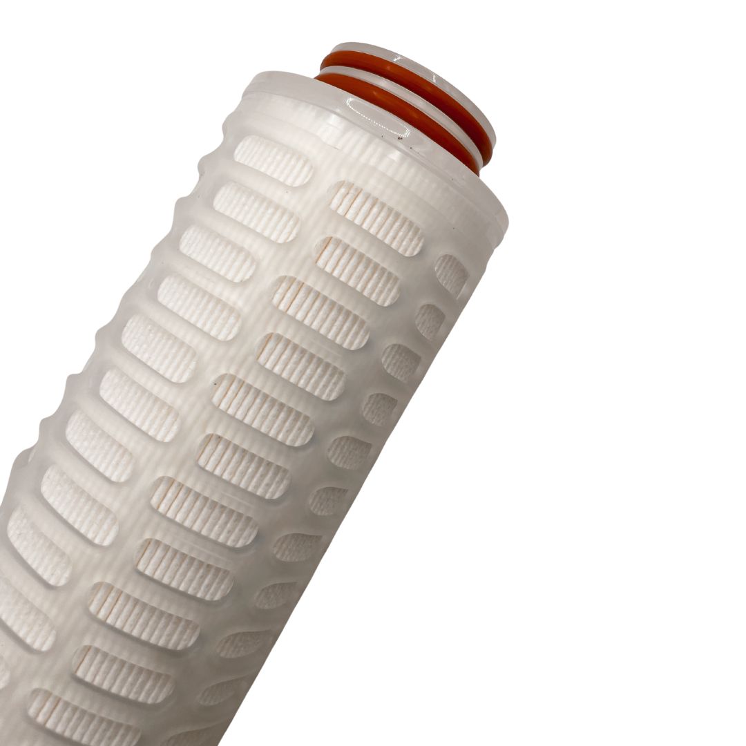 Cartucho plisado filtrante polipropileno 10" 1 Micras